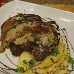 カサレッチョ - 蝦夷鹿のグリル、ポルチーニソース