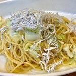 リストランテ ソルジェンテ - 釜揚げしらすときゃべつのスパゲッティ【料理】