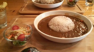 Re cafe - すじ肉カレー