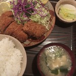 Tonkatsu Yoshie - ヒレかつ定食（¥1,550）