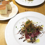 AU GAMIN DE TOKIO table - 寒鰤の炙りと・・