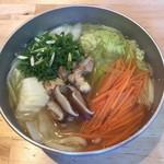 鶏の里 - とり鍋うどん
