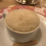 フォーシーズン・ダイニングルーム - カプチーノ風マッシュルーム 生ハムのロワイヤル