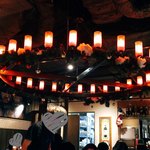 Bar Espanol LA BODEGA - 天井の照明が印象的(°▽°)