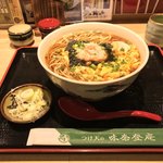 味奈登庵 - 冬のオヌヌメ、かに玉みぞれそば、大盛り！