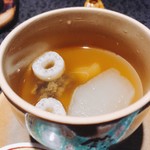 イチリン ハナレ - 2017.12.  鮑/蒸しスープ