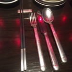 チャイナルーム - テーブルセッティング