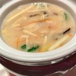 チャイナルーム - 湯葉、春雨、魚のコラーゲン白湯スープ