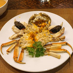 レンゲ - 上海蟹の姿蒸し（オス）