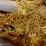 元祖赤のれん 節ちゃんラーメン - 麺は細め