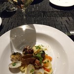 オステリア ヴィヴァーチェ コン エ デパドヴァ - パスタ１：「浅利とボッタルガのパスタ」