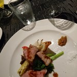 オステリア ヴィヴァーチェ コン エ デパドヴァ - 「鹿児島県産 白美豚のロースト」