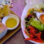 BISTROT JUN - サラダランチのサラダとパン