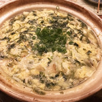 魚菜屋 常峰 - 9人分のシメの雑炊！