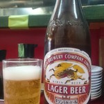 菜苑 - キリンラガー生ビール中瓶￥650