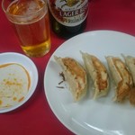 菜苑 - 餃子5個入り￥350