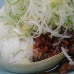 菜苑 - 純レバ丼￥1100