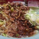 純レバ丼￥1100混ぜ混ぜ♪