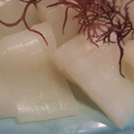 味ごよみ宮田 - ＜生もの＞剣先いか　ズームアップ