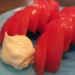 味ごよみ宮田 - 冷やしトマト　ズームアップ