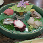 味ごよみ宮田 - 刺身盛り合わせ