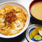 大久保だんご - かつ丼＋味噌汁