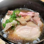 麺屋一燈 - 2017/12 月曜日限定「地鶏そば」(3)