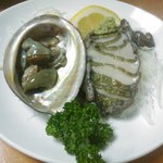 文福 - 阿波のアワビ　調理後