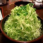 串の魂スピリット - 千切りキャベツサラダ(ハーフ)