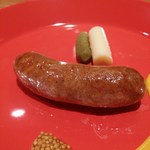 骨と皮 - モツモツソーセージ