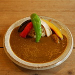 クリックアンドクラック - 揚げ野菜たっぷりカレー