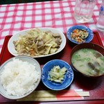 ひふみ - 野菜炒め定食