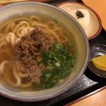 釜揚げうどん　喜八 - 肉うどんランチ