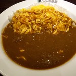 CoCo壱番屋 - スクランブルエッグカレー 617円+ビーフカレーベース 134円+2辛 42円 合計 793円