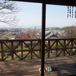 清澄の里 粟 - 店内から眺めることのできる景色