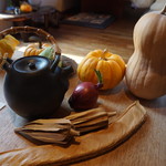 清澄の里 粟 - 卓上の野菜サンプル1