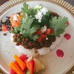 キーマカレーとチャイ なるせ堂 - 12月:冬の葉野菜サラダキーマ