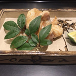 みつ林 - 白子の天ぷら、これも秀逸な一品