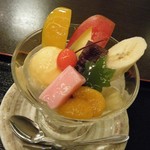 和風喫茶　志らみず - クリームあんみつ豆