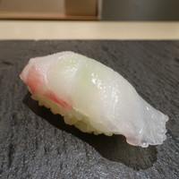 鮨 青海 - 白しゃりのクエ