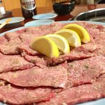 焼肉 静龍苑 - タン塩　2,900円×4人前=11,600円