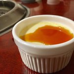 焼肉 静龍苑 - 手作りプリン　320円