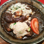 キリンシティ - 「黒カリー煮込みのハンバーグ」