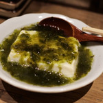 大島や - 伊勢産青海苔豆腐