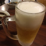 ジンギス荘 鐡なべ - なまビール
