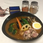 ローストビーフ丼＆スープカリー くまちゃん - 
