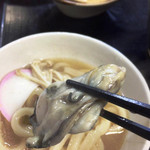 うどん商人つづみ屋 - 牡蠣～絶品♡