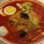 野菜北極　麺半分