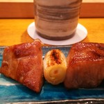 築地寿司清 - 葱鮪、筋のマグロがおいしいらしい。