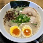 久留米ラーメン清陽軒 - すっぴん味玉ラーメン ６８０円
